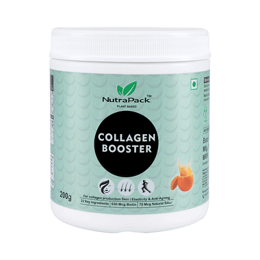 NutraPack Plant Based Collagen Booster Powder Orange