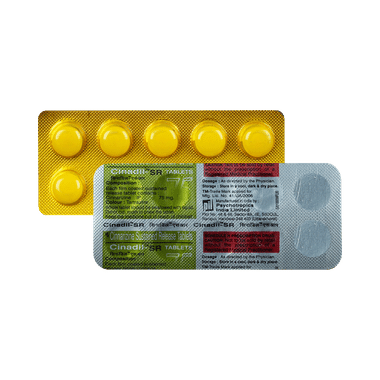 Cinadil 75mg Tablet SR