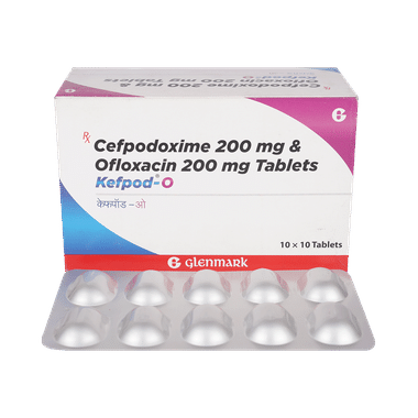 Kefpod O 200 mg/200 mg Tablet