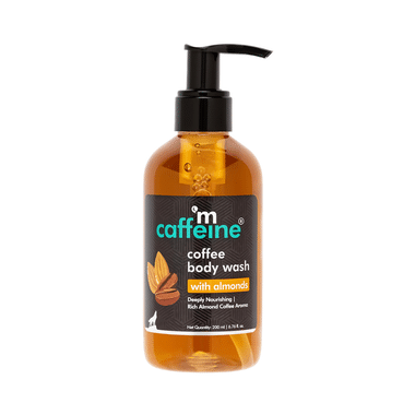 MCaffeine Coffee Body Wash With Berries | De-Tan & Deep Cleansing Shower Gel With Almonds