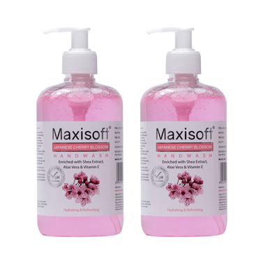 Maxisoft Japanese Cherry Blossom Hand Wash (500ml Each)