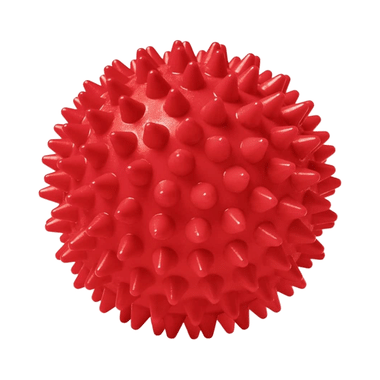 Healthtrek Acupressure Spiky Massage/Stress Ball Red