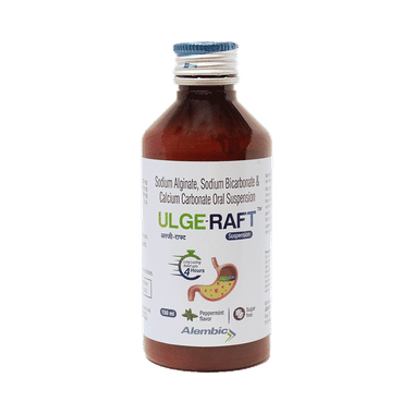 Ulge-Raft Oral Suspension Peppermint Sugar Free