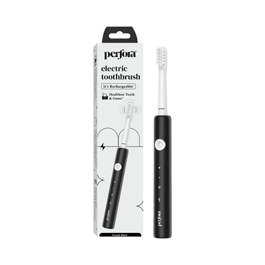 Perfora Electric Toothbrush Tuxedo Black