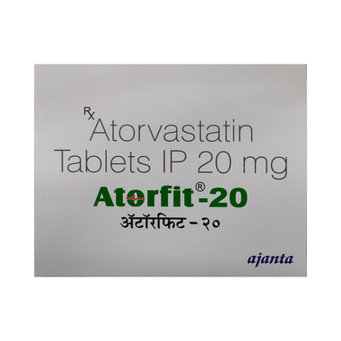 Atorfit 20 Tablet