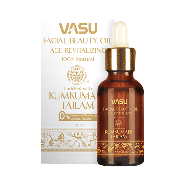 Vasu Facial Beauty Oil with Kumkumadi Tailam