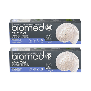 Biomed Complete Care Natural Toothpaste (100gm Each) Calcimax