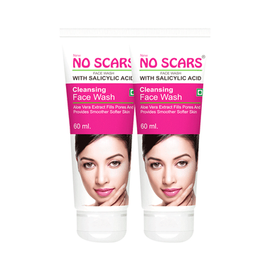 NO Scars With Salicylic Acid Cleansing Face Wash ( 60ml)