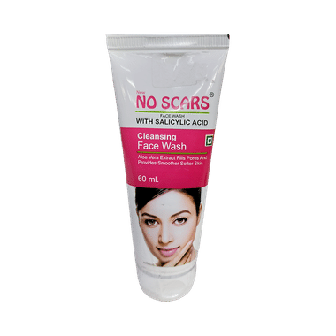 NO Scars Cleansing Face Wash Aloe Vera Extract