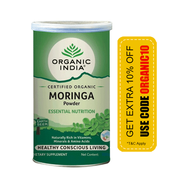 Organic India Moringa Powder | Manages Weakness, Fatigue & Inflammation