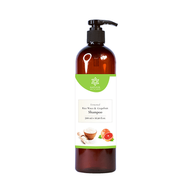 Natuur Fermented Rice Water & Grapefruit Shampoo