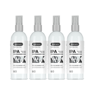 Wesol Crystal Clear & Pure IPA Iso Propyl Alcohol (100ml Each)
