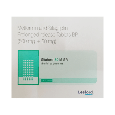 Sitaford M 50mg/500mg Tablet