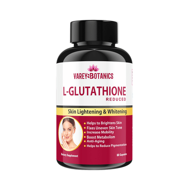 Varey Botanics L-Glutathione (Reduced) For Healthy Skin | Capsule