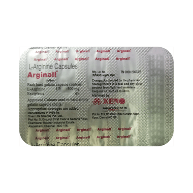 Arginall 500mg Capsule