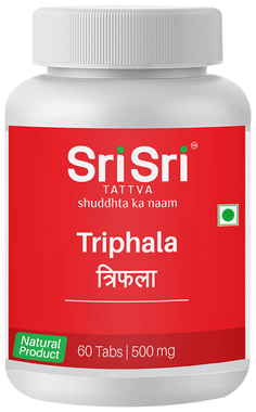 Sri Sri Tattva Triphala 500mg Tablet | Eases Constipation & Supports Digestion