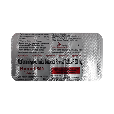 Bymet 500 Tablet SR