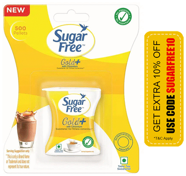 Sugar Free Gold Plus Low Calorie Aspartame Sweetener