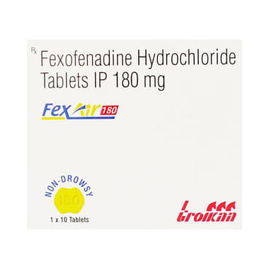 Fexair 180mg Tablet