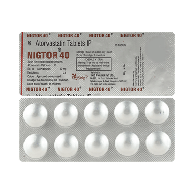 Nigtor 40mg Tablet