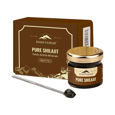 Rasayanam Pure Shilajit With Fulvic Acid & Minerals | For Vigour & Strength