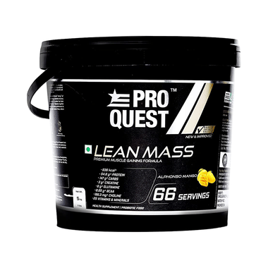 Pro Quest Lean Mass Powder Alphonso Mango