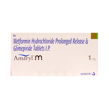 Amaryl M  1mg Tablet PR