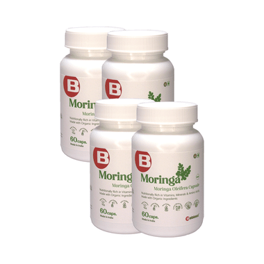 Bableez Moringa Extract Supplement Capsule 900mg | Organic Superfood | Immunity Booster | Antioxidant | (60 Each)