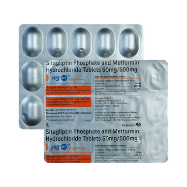 Stig-MT 50mg/500mg Tablet