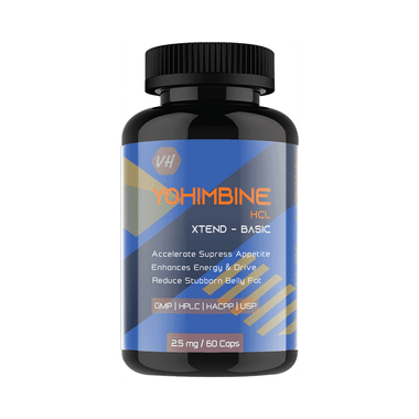 Vitaminhaat Yohimbine HCL Xtend-Basic 2.5mg Capsule