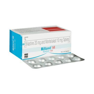 Bilast M 20mg/10mg Tablet