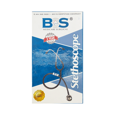 Bos Medicare Surgical Stethoscope Single Tone Grey