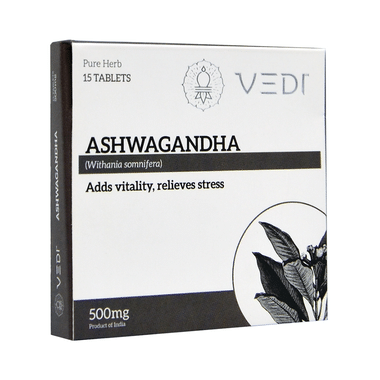 Vedi Ashwagandha 500mg Tablet