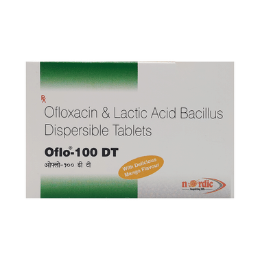 Oflo 100mg Tablet DT