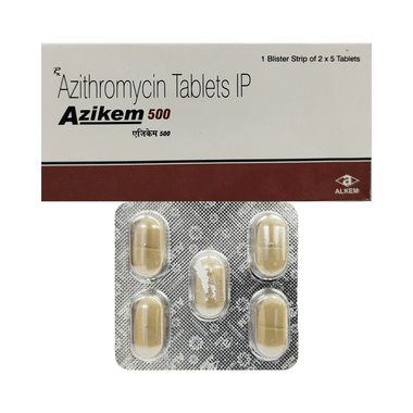 Azikem 500mg Tablet