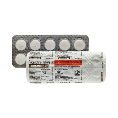 DOLOkind 100mg Tablet