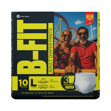 B-Fit Adult Diaper Pant | Regular Type | Large