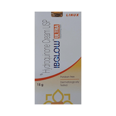 IBGlow Ultra Hydroquinone Cream for Depigmentation | Paraben Free