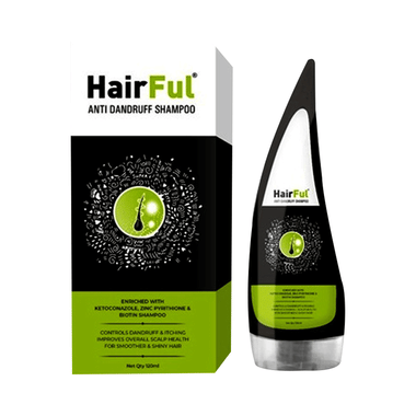 HairFul Anti Dandruff Shampoo (120ml Each)