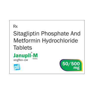 <span style='color:#626A7A'>Janupil-M 50/500mg Tablet</span>