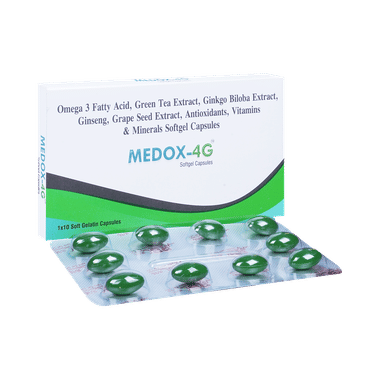 Medox 4G Soft Gelatin Capsule