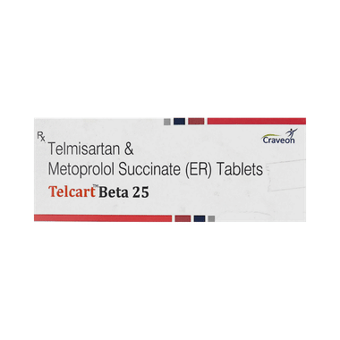 Telcart Beta 25 Tablet ER