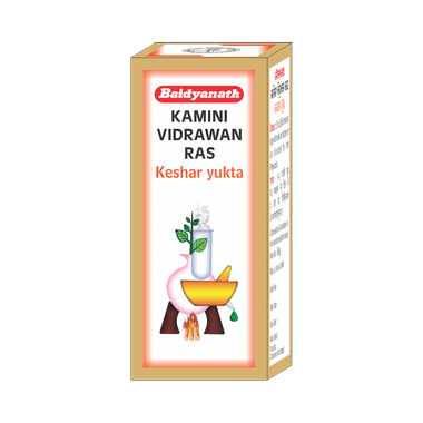 Baidyanath Kamini Vidrawan Ras Keshar Yukta Ayurveda Tablet