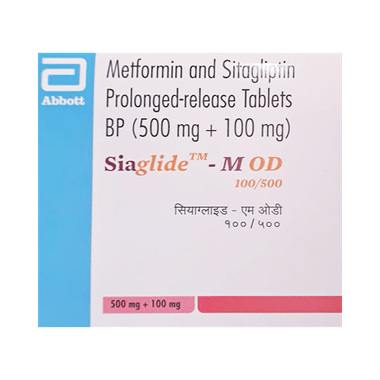 Siaglide-M OD 100mg/500mg Tablet PR