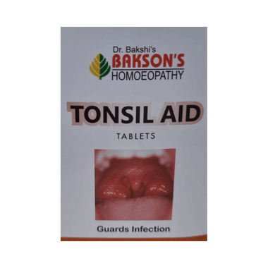 Bakson's Homeopathy Tonsil Aid Tablet