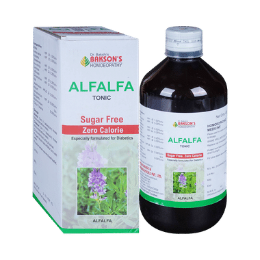 Bakson's Homeopathy Alfalfa Tonic Sugar Free