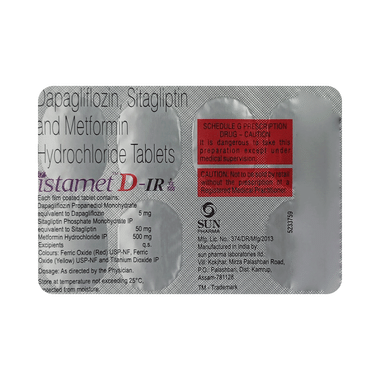 Istamet D-IR 5/50/500 Tablet