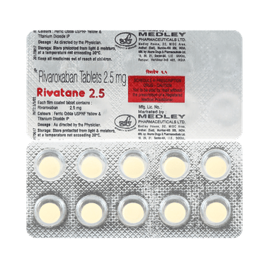 RIVatane 2.5mg Tablet