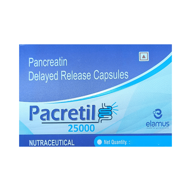 Pacretil 25000 Capsule DR