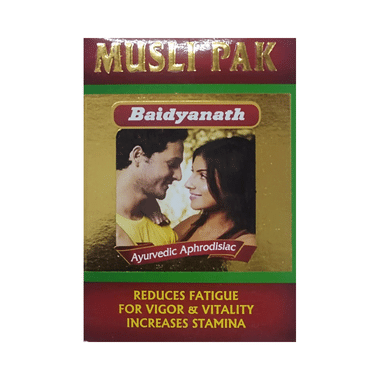 Baidyanath Musli Pak Powder | Reduces Fatigue & Increases Stamina, Vigour & Vitality